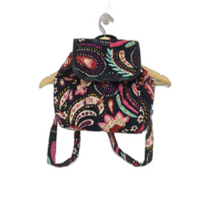 NWT Vera Bradley Painted Paisley Mini Fashion Backpack Quilted Xmas Gift